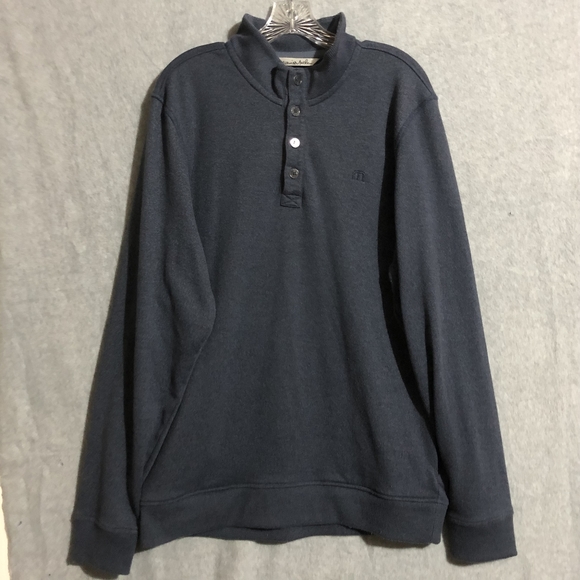 Travis Mathew Other - 🚫sold🚫Travis Mathew Men’s XL Blue Long Sleeve Henley Pullover